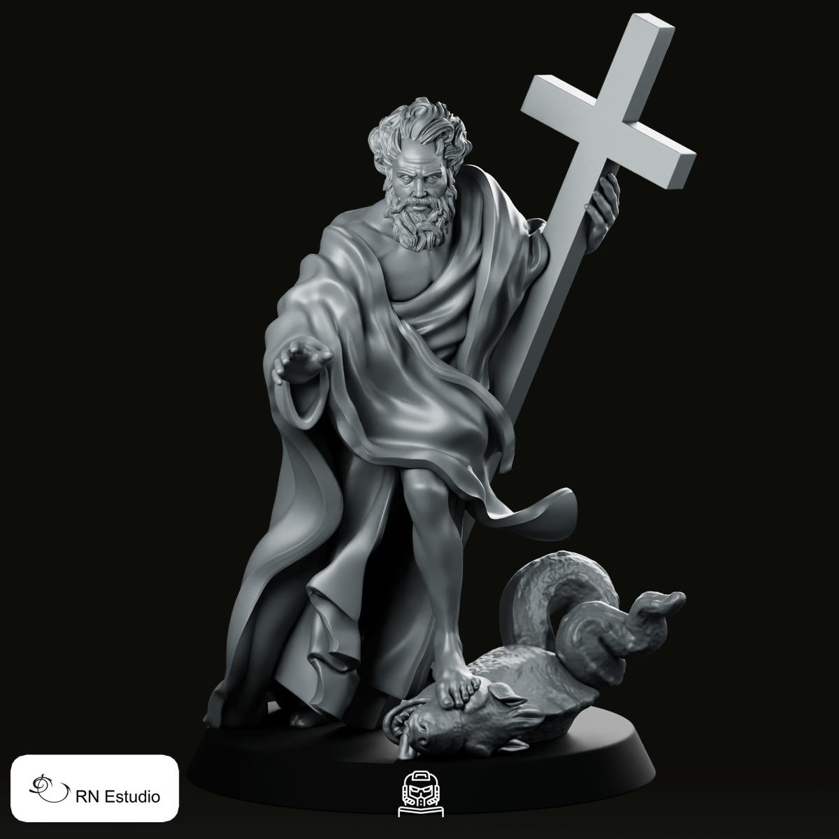 Saint Philippus Miniature - RN Estudio - We Print Miniatures