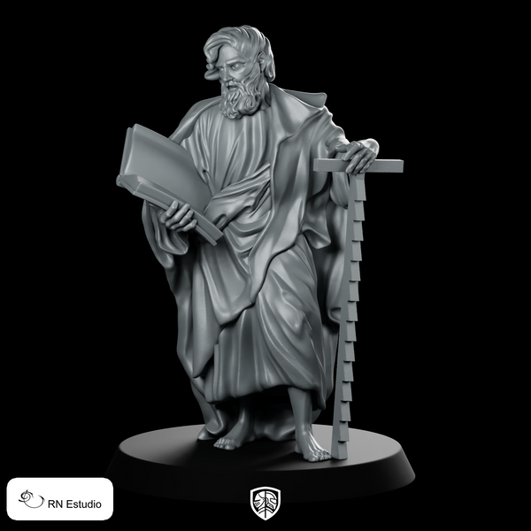 Saint Simon Elina Miniature Cleric Scholar Priest