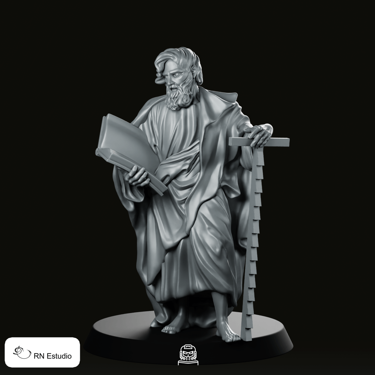 Saint Simon Elina Miniature - RN Estudio - We Print Miniatures