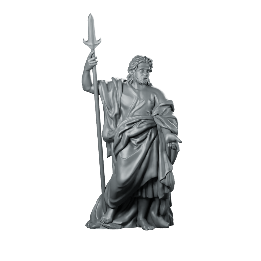 Saint Thaddaeus Miniature Holy Warrior Resin Tabletop RPG - RN Estudio - We Print Miniatures
