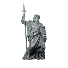 Saint Thaddaeus Miniature Holy Warrior Resin Tabletop RPG - RN Estudio - We Print Miniatures