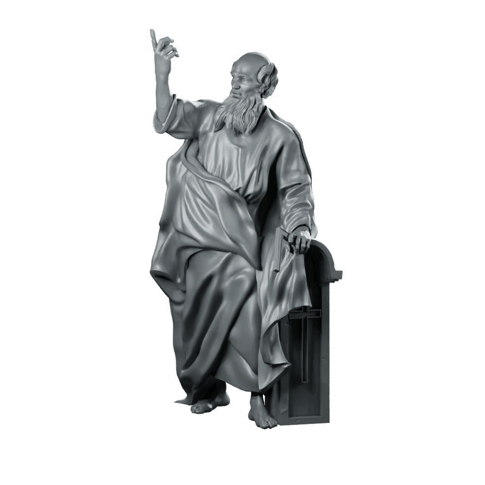 Saint Thomas Renan Miniature Holy Preacher Cleric - RN Estudio - We Print Miniatures