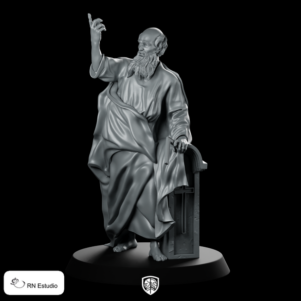 Saint Thomas Renan Miniature Holy Preacher Cleric