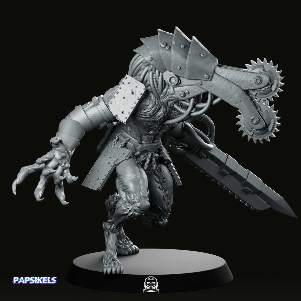 Sampaloc War Wolf Miniature - Papsikels Miniatures - We Print Miniatures