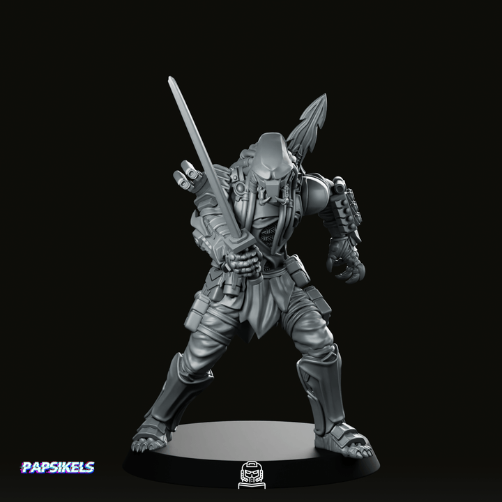 Samurai-Killer-Schädeljäger 4 Miniatur