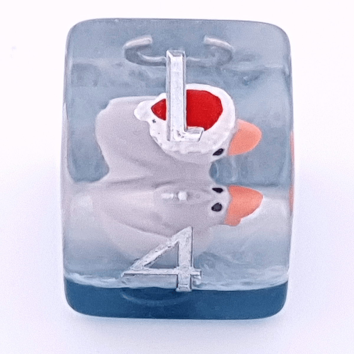 Santa Ducks | Resin Inclusion Dice | 7 Piece Set - Tabletop Dominion - We Print Miniatures