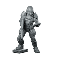 Saqr Guard v3 Miniature Sci - Fi Armored Trooper - Unit9 - We Print Miniatures