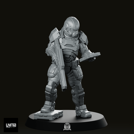 Saqr Guard v3 Miniature - Unit9 - We Print Miniatures
