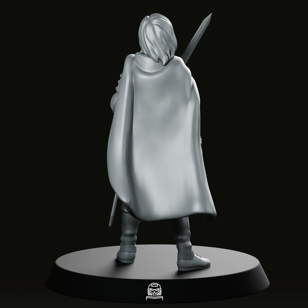 Sarah The Fearless - Fantasy Warrior - We Print Miniatures - We Print Miniatures