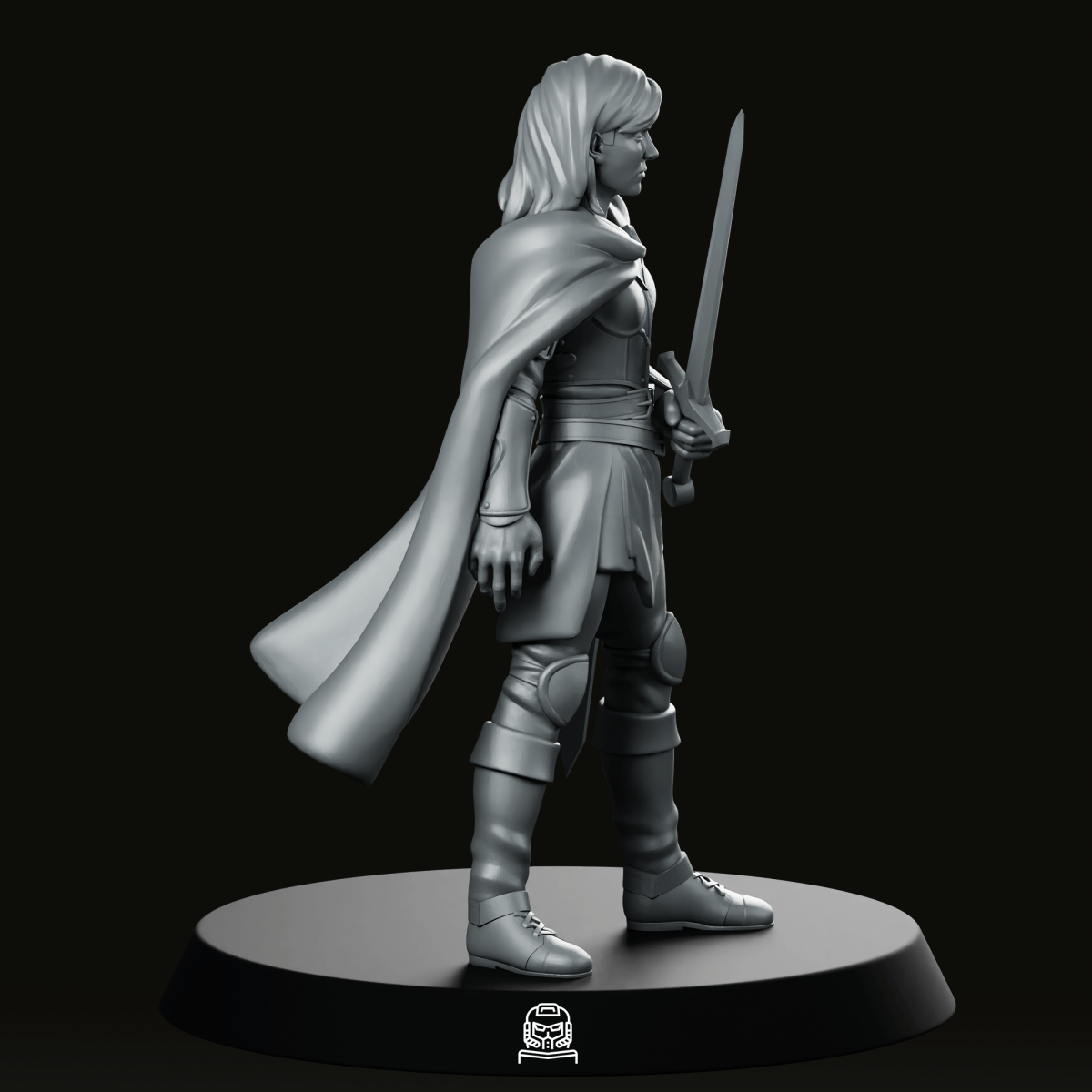 Sarah The Fearless - Fantasy Warrior - We Print Miniatures - We Print Miniatures