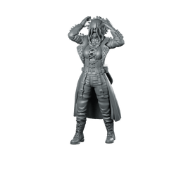 Scarlett “Neon Fury” Blaze V2 Product Render - UNIT9 - We Print Miniatures