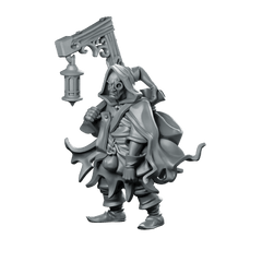 Scavenger Miniature Hooded Lantern Rogue Wanderer NPC - Vae Victis - We Print Miniatures