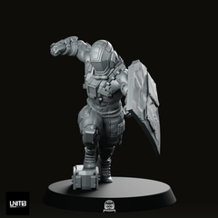 Scorch Jackson 1 Miniature - Unit9 - We Print Miniatures