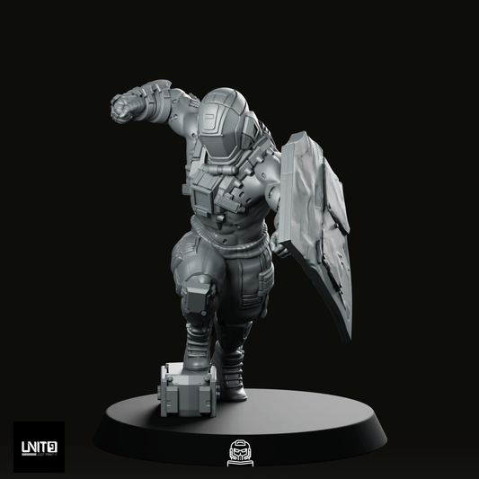Scorch Jackson 1 Miniature - Unit9 - We Print Miniatures