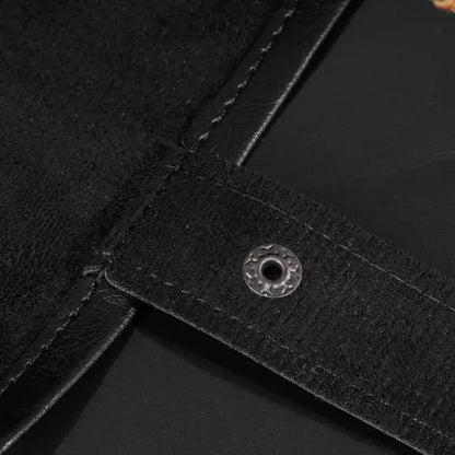 Scroll of Holding (Black) | Vegan Leather Dice Mat - Tabletop Dominion - We Print Miniatures