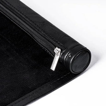 Scroll of Holding (Black) | Vegan Leather Dice Mat - Tabletop Dominion - We Print Miniatures
