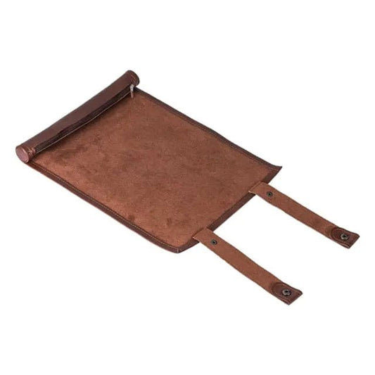 Scroll of Holding (Brown) | Vegan Leather Dice Mat - Tabletop Dominion - We Print Miniatures