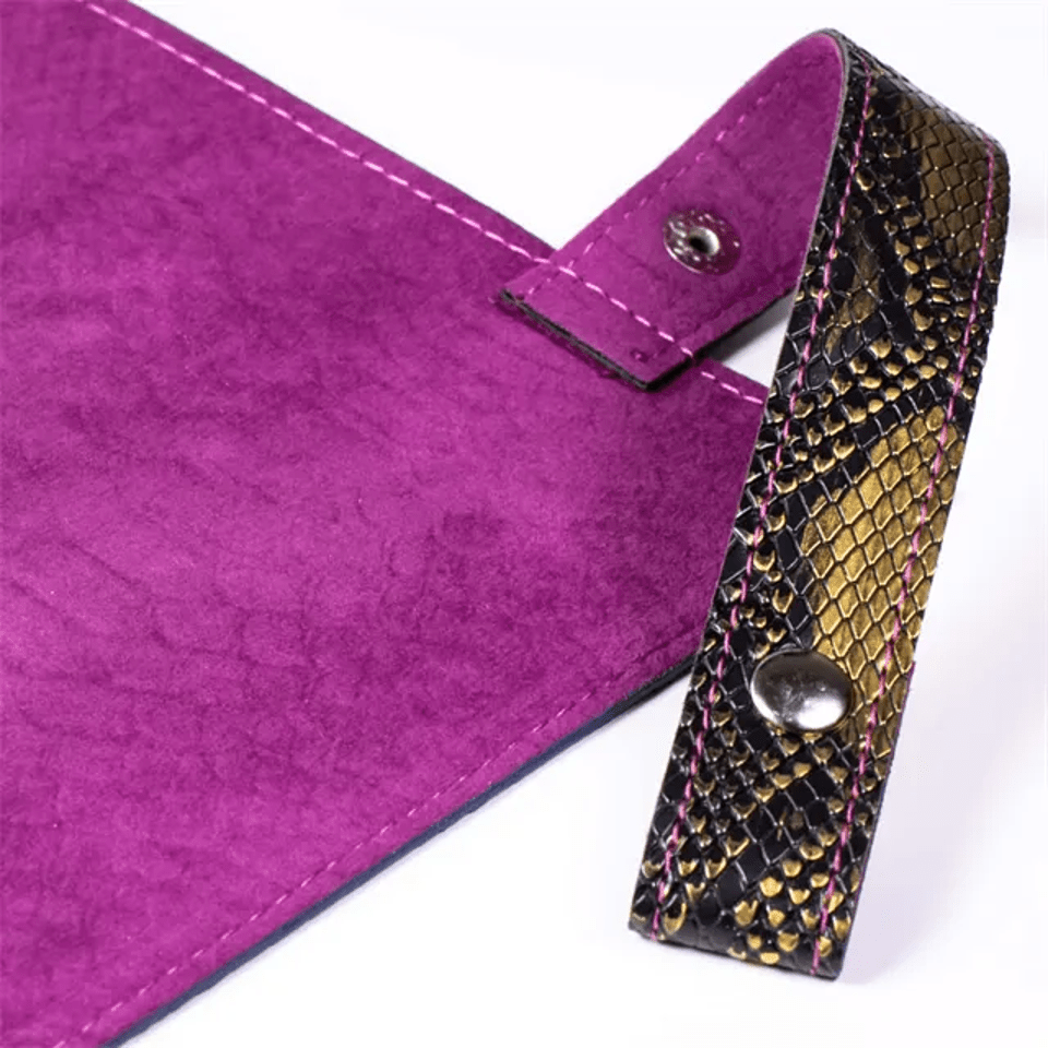 Scroll of Legend | Vegan Leather Dice Mat - Tabletop Dominion - We Print Miniatures