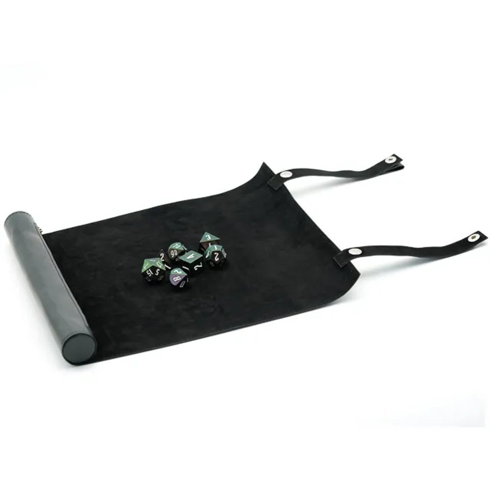Scroll of Secrets | Vegan Leather Dice Mat - Tabletop Dominion - We Print Miniatures