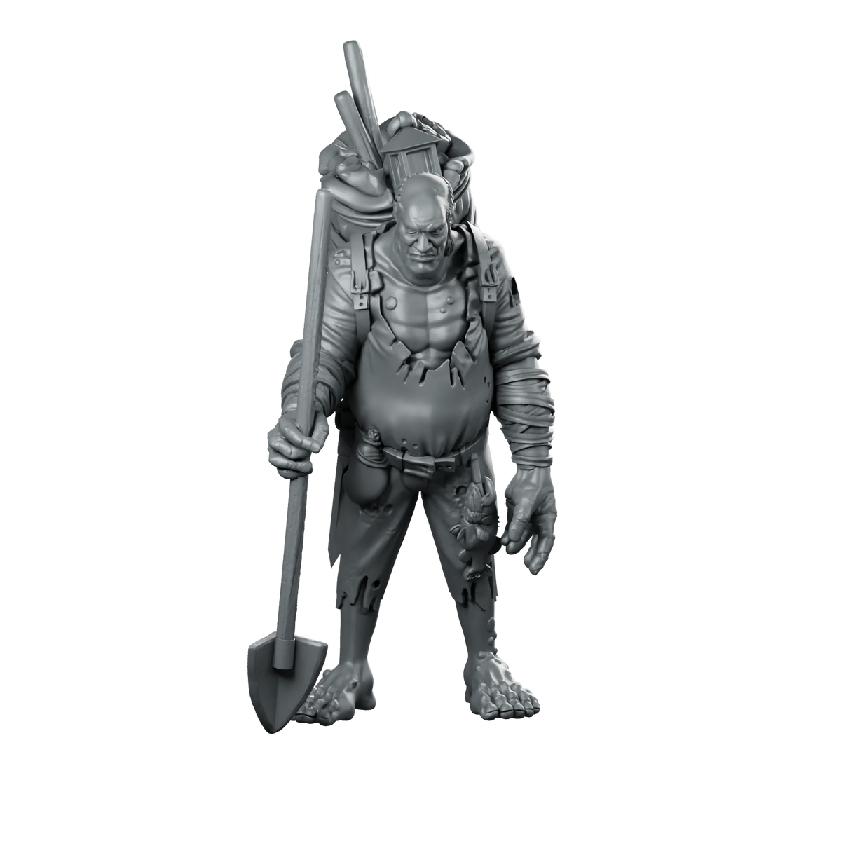 Scum 1 Miniature Grave Digger Undead Miniature 360 Spin 01