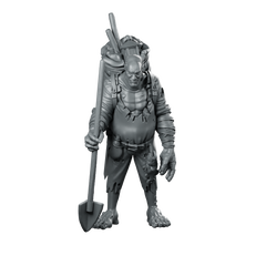 Scum 1 Miniature Grave Digger Undead Miniature 360 Spin 01