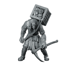 Scum 3 Miniature Executioner Torturer Miniature 360 Spin 01