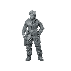 Se 1 Team Chief Medical Officer Miniature Sci-Fi Miniature 360 Spin 01