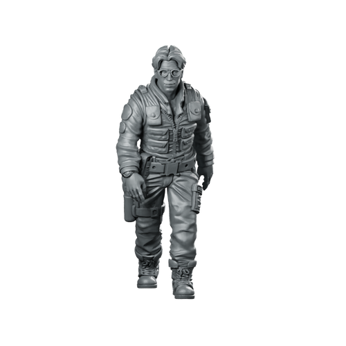 Se 1 Team Doctor Miniature Sci-Fi Medic Miniature 360 Spin 01