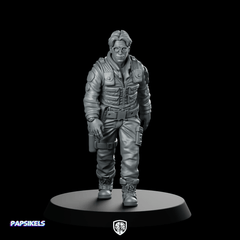 Se 1 Team Doctor Miniature Sci - Fi Medic - Papsikels Miniatures - We Print Miniatures