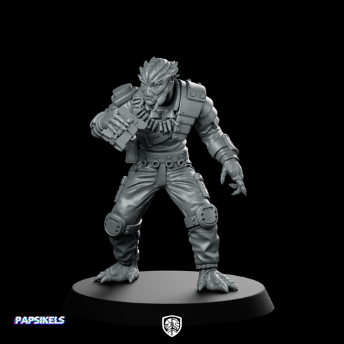 Se 1 Team Scout Miniature Sci-Fi Alien Skirmisher