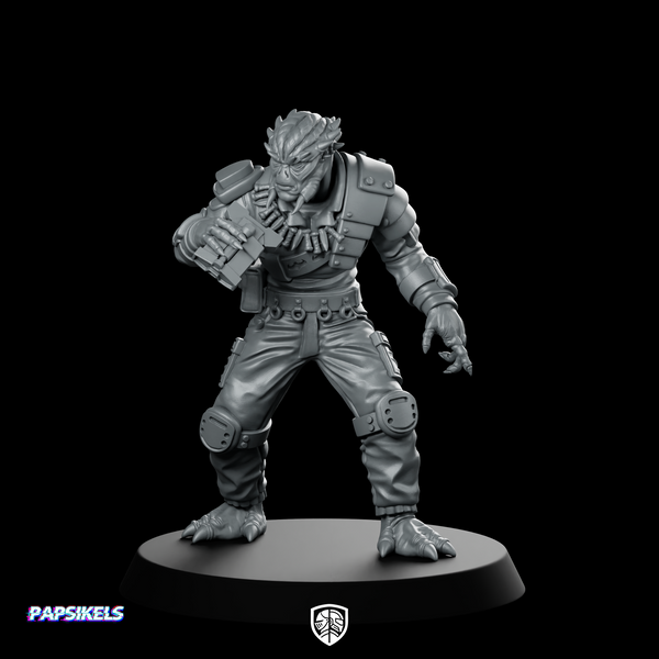 Se 1 Team Scout Miniature Sci-Fi Alien Skirmisher