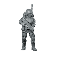 Seaf Army Corps Coms Infantry 2 Miniature Patrol - Papsikels Miniatures - We Print Miniatures