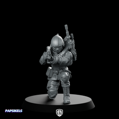Seaf Army Corps Coms Infantry 5 Miniature Tactical