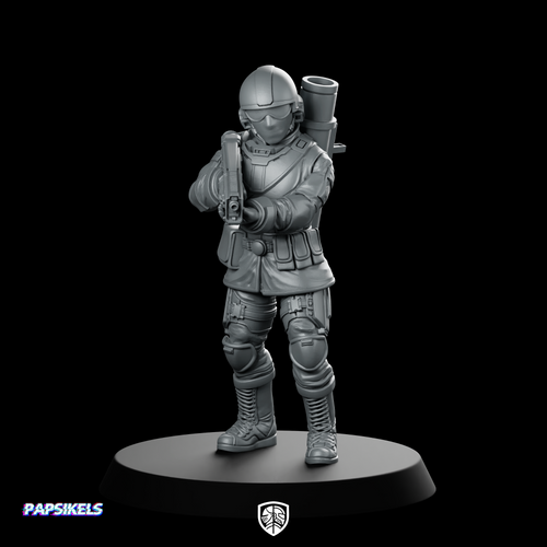 Seaf Army Corps Eat Infantry 2 Miniature Sci-Fi