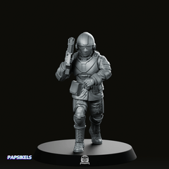 Seaf Army Corps Infantry 3 Miniature - Papsikels Miniatures - We Print Miniatures