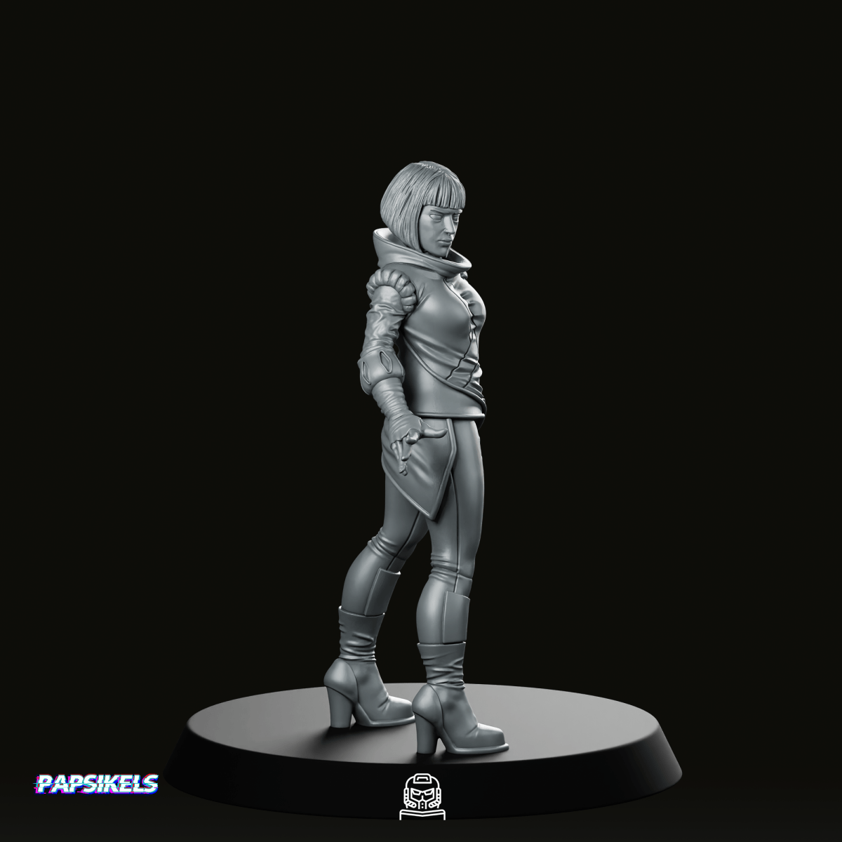 Secret Service Agent 2 Miniature - Papsikels Miniatures - We Print Miniatures