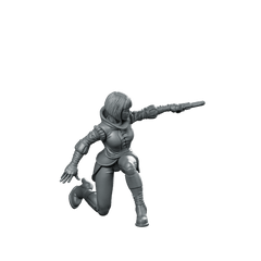Secret Service Agent 3 Miniature Cyberpunk Operative - Papsikels Miniatures - We Print Miniatures