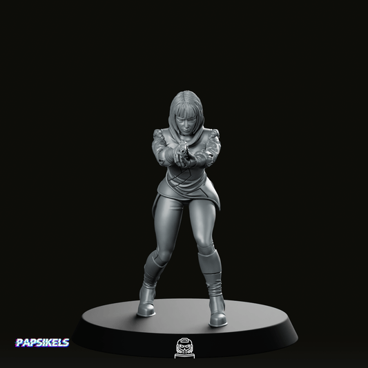 Secret Service Agent 4 Miniature - Papsikels Miniatures - We Print Miniatures