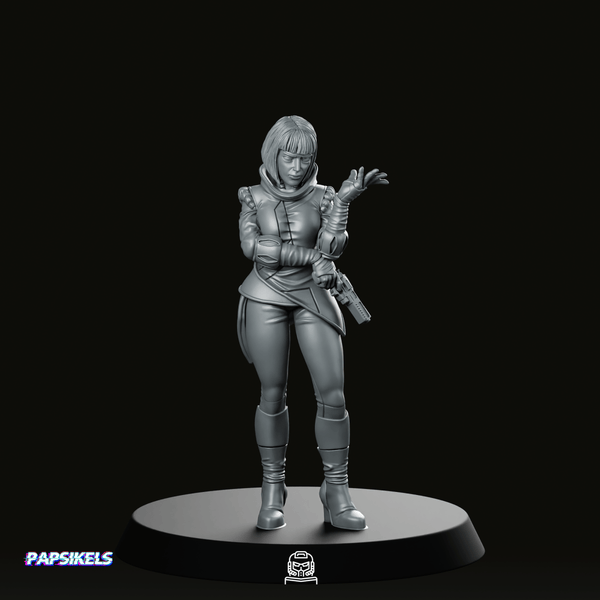 Secret Service Agent Miniature - Papsikels Miniatures - We Print Miniatures