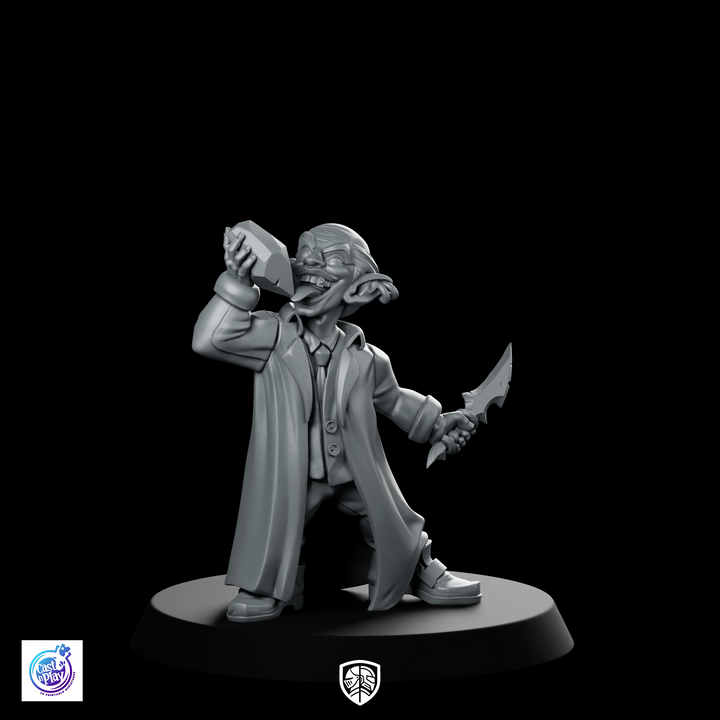 Secrets Leonder Snatching a Piece Miniature Drinker Rogue