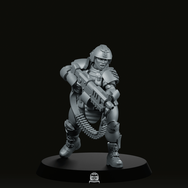 Security Team 1 Miniature - Across The Realms - We Print Miniatures