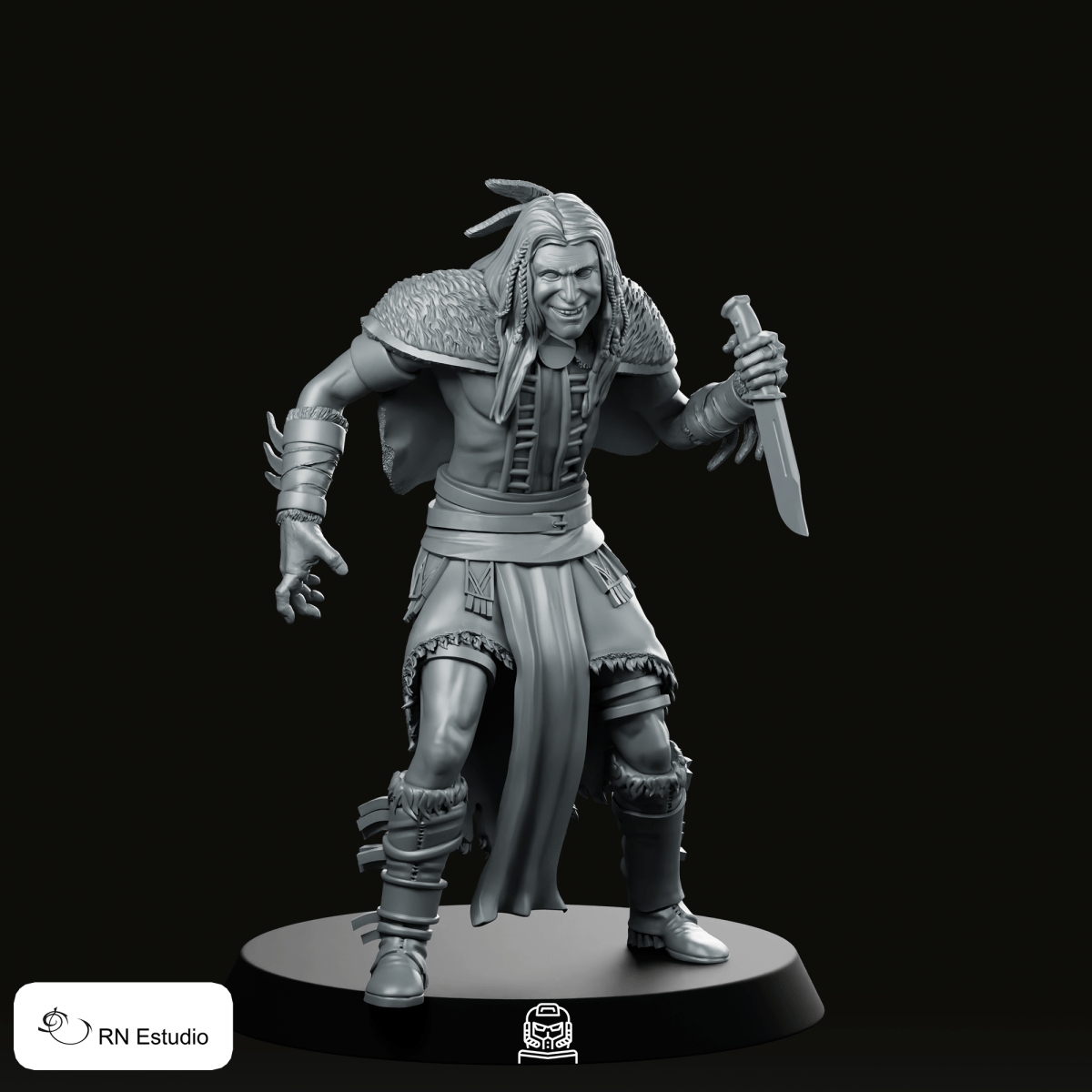 Sequoyah Miniature - RN Estudio - We Print Miniatures