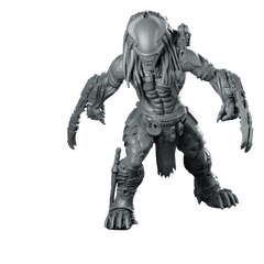 Serpent Skull Hunter Miniature Sci - Fi Xenos Assassin - Papsikels Miniatures - We Print Miniatures