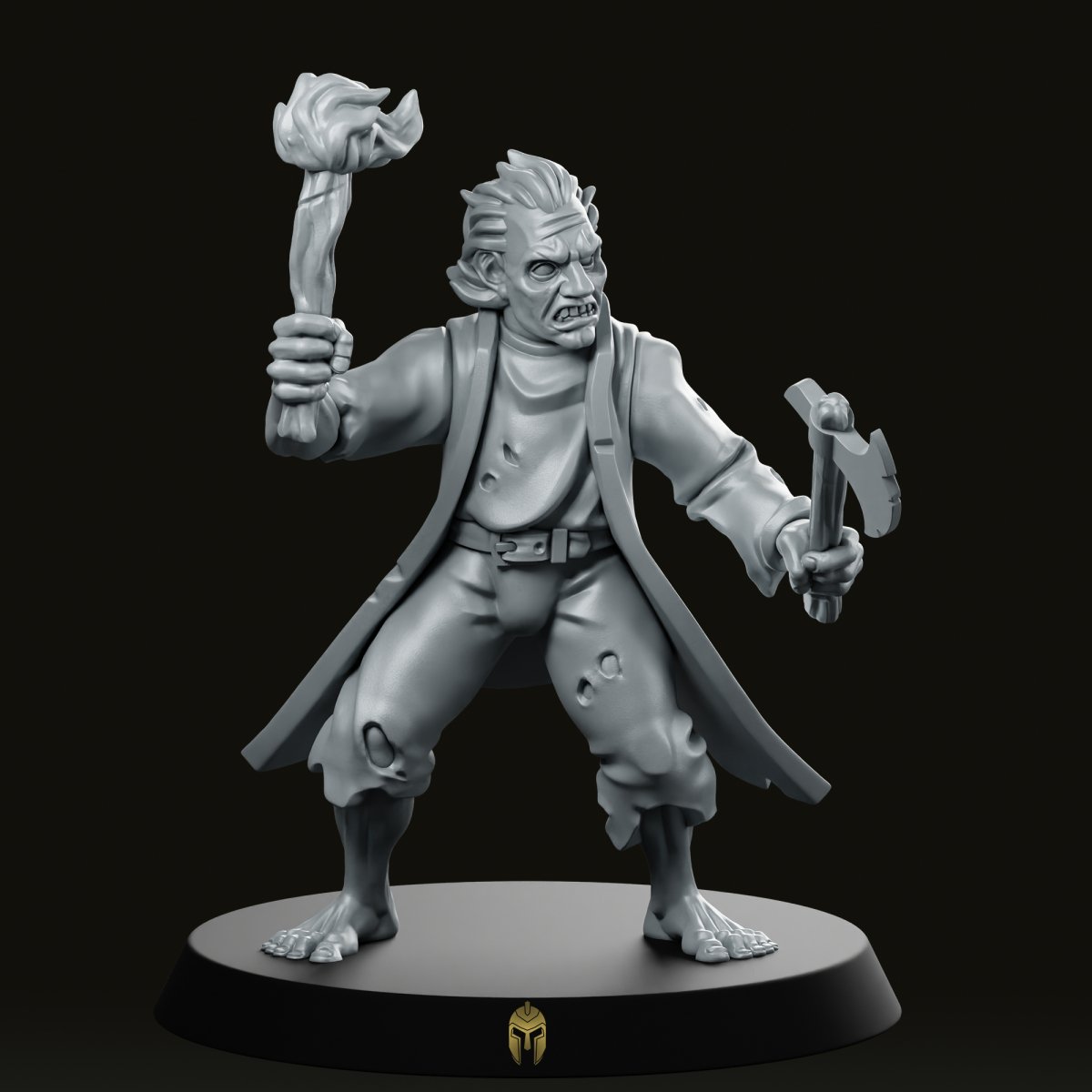 Servitor 04 Fantasy Miniature - Vae Victus Miniatures - We Print Miniatures