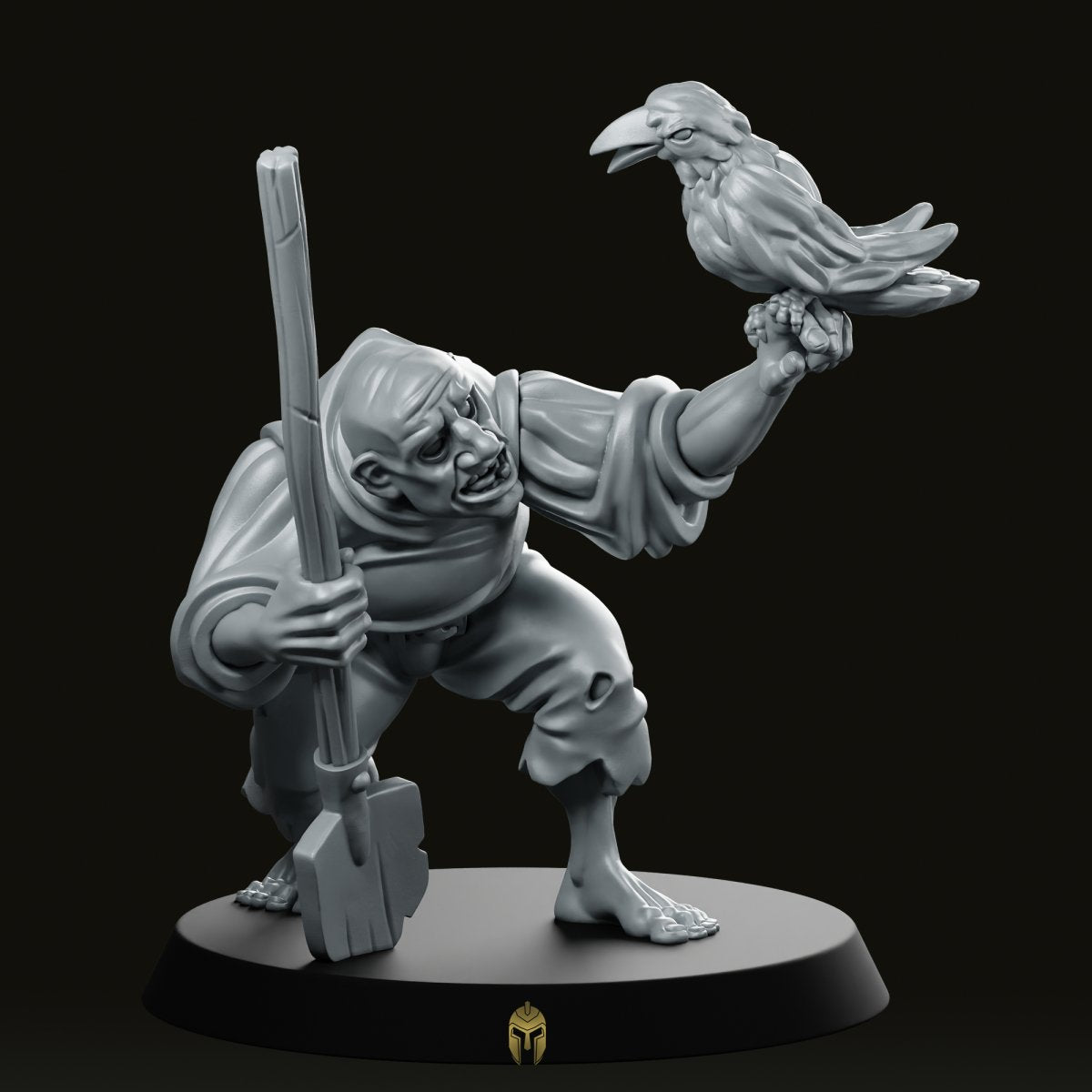 Servitor Monstrous 01 Fantasy Miniature - Vae Victus Miniatures - We Print Miniatures