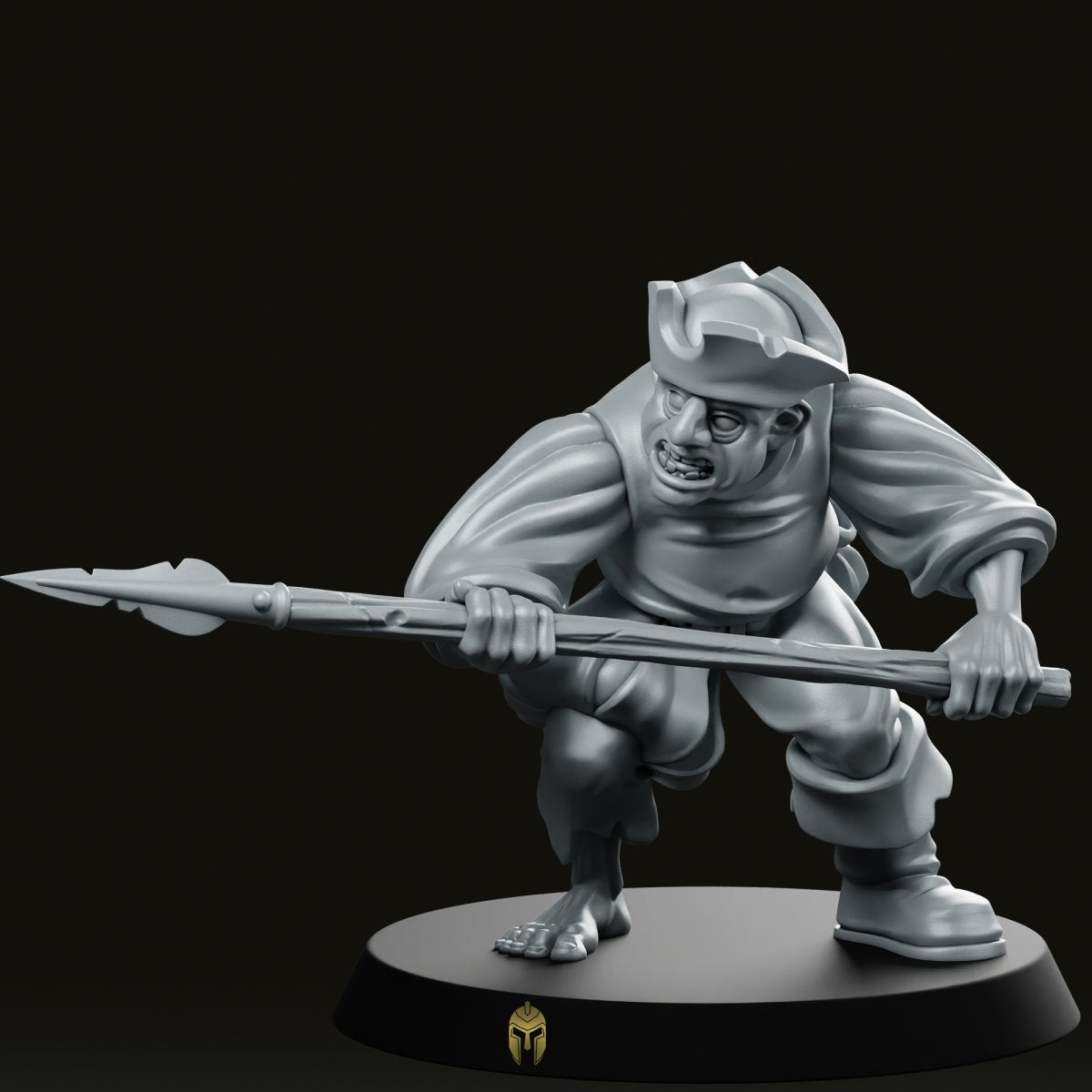 Servitor Monstrous 03 Fantasy Miniature - Vae Victus Miniatures - We Print Miniatures