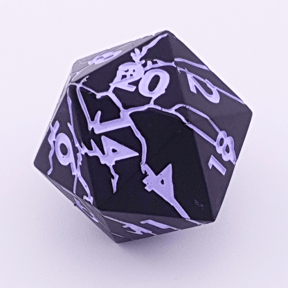 Shadow Arcana | Solid Metal Dice | 7 Piece Set - Tabletop Dominion - We Print Miniatures