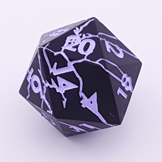 Shadow Arcana | Solid Metal Dice | 7 Piece Set - Tabletop Dominion - We Print Miniatures