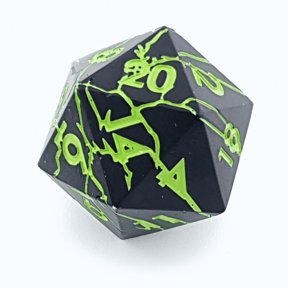 Shadowroot | Solid Metal Dice | 7 Piece Set - Tabletop Dominion - We Print Miniatures