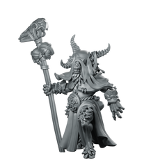 Vvm June 26 Shaman Beastwarrior Miniatures Horned Miniature 360 Spin 01